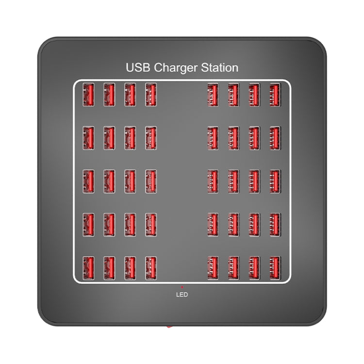 YFY-A76 200W 40 Ports USB Smart Charging Station(AU Plug)