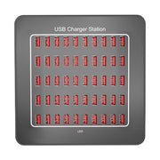 YFY-A77 250W 50 Ports USB Smart Charging Station(UK Plug)