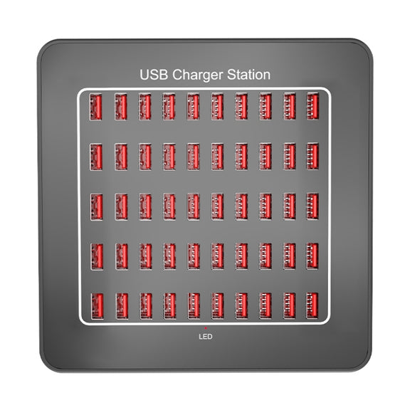 YFY-A77 250W 50 Ports USB Smart Charging Station(UK Plug)