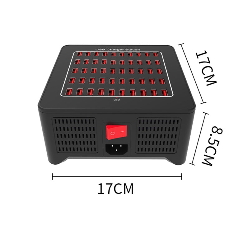 YFY-A77 250W 50 Ports USB Smart Charging Station(AU Plug) - free shipping - PMC Jewellery - Order now!