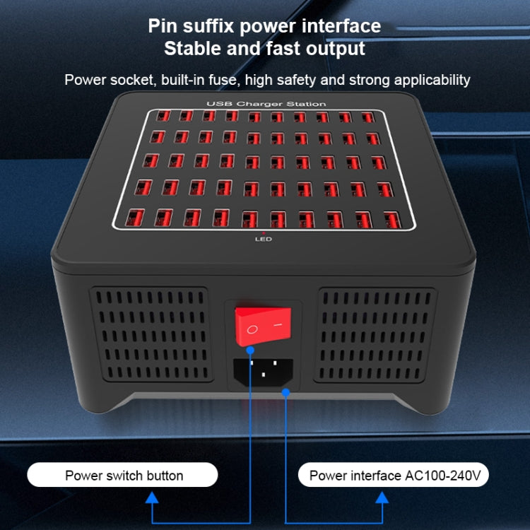 YFY-A77 250W 50 Ports USB Smart Charging Station(AU Plug) - free shipping - PMC Jewellery - Order now!