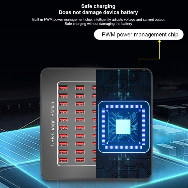 YFY-A77 250W 50 Ports USB Smart Charging Station(AU Plug) - free shipping - PMC Jewellery - Order now!