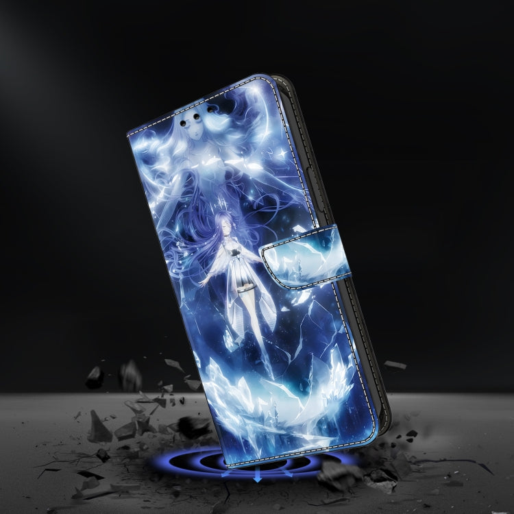 For Google Pixel 9 Pro Crystal Painted Leather Phone case(Magic Fairy) - Google Cases by PMC TechLife | Online Shopping South Africa | PMC TechLife | Buy Now Pay Later Mobicred