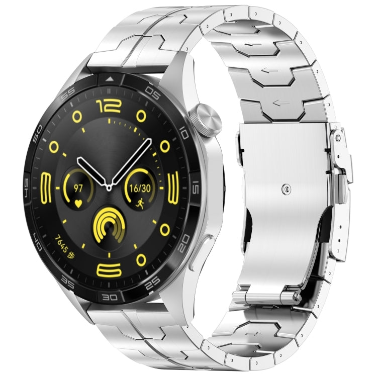 22mm Titanium Metal Watch Band(Silver) - 22mm Bands by PMC TechLife | Online Shopping South Africa | PMC TechLife