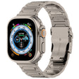 For Apple Watch Ultra 49mm I-Shaped Titanium Metal Watch Band(Titanium) - Watch Bands by PMC TechLife | Online Shopping South Africa | PMC TechLife