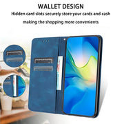 For iPhone 16 Pro Max Retro Elephant Embossed Leather Phone Case(Blue)