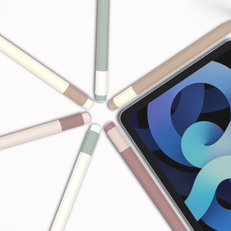 For Apple Pencil USB-C Pencil Style Liquid Silicone Stylus Case(Green) - Pencil Accessories by PMC Jewellery | Online Shopping South Africa | PMC Jewellery | Buy Now Pay Later Mobicred