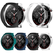 For Aigo Smart Watch V8 Half Coverage PC Watch Protective Case(Dark Green)