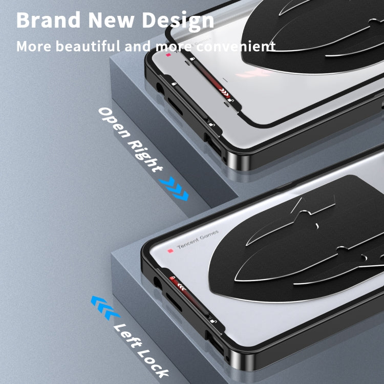 For ASUS ROG Phone 8 / 8 Pro Metal Cooling Phone Case(Black) - ASUS Cases by PMC Jewellery | Online Shopping South Africa | PMC Jewellery | Buy Now Pay Later Mobicred