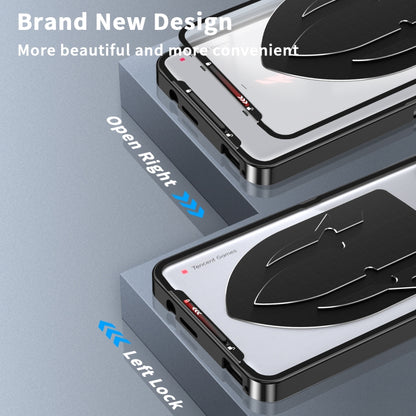 For ASUS ROG Phone 8 / 8 Pro Metal Cooling Phone Case(Black) - ASUS Cases by PMC Jewellery | Online Shopping South Africa | PMC Jewellery | Buy Now Pay Later Mobicred