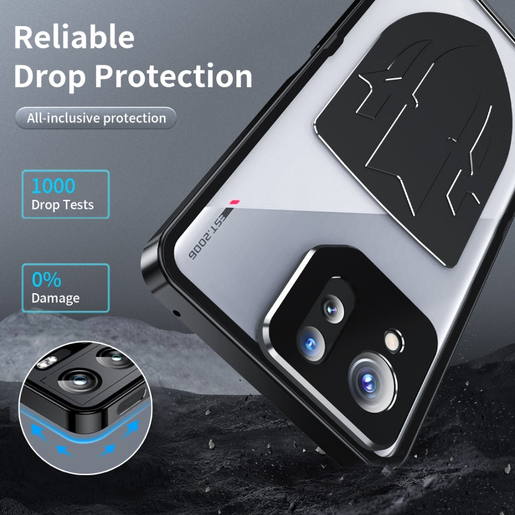 For ASUS ROG Phone 8 / 8 Pro Metal Cooling Phone Case(Black) - ASUS Cases by PMC Jewellery | Online Shopping South Africa | PMC Jewellery | Buy Now Pay Later Mobicred