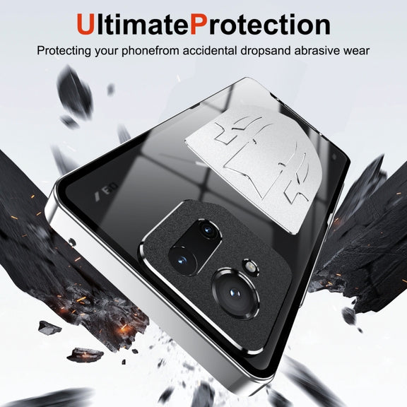For ASUS ROG Phone 9 / 9 Pro Metal Cooling Phone Case(Black)