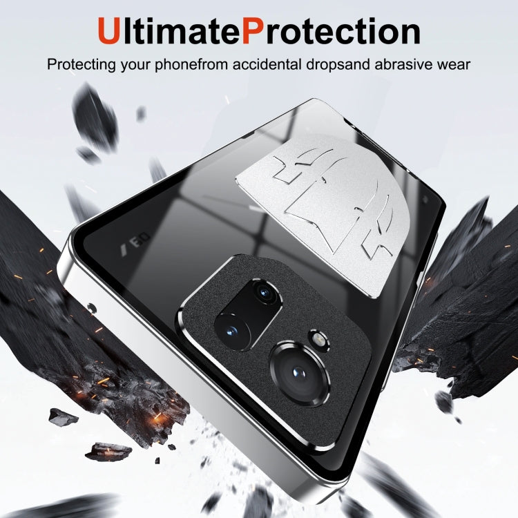 For ASUS ROG Phone 9 / 9 Pro Metal Cooling Phone Case(Black)