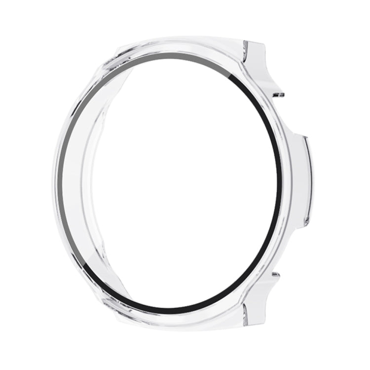 For Aigo Smart Watch V8 PC + Tempered Film Integrated Watch Protective Case(Transparent) - Watch Case by PMC TechLife | Online Shopping South Africa | PMC TechLife