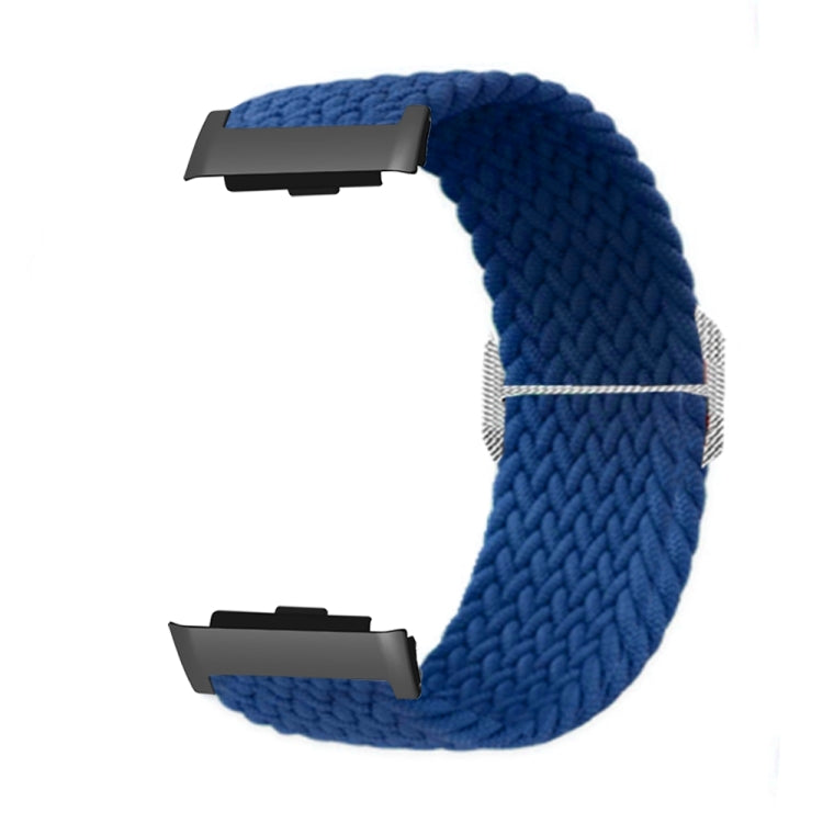 For Huawei Watch D Adjustable Woven Nylon Watch Band(Dark Blue) - Watch Bands by PMC TechLife | Online Shopping South Africa | PMC TechLife
