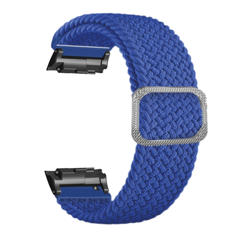 For Huawei Watch D Adjustable Woven Nylon Watch Band(Dark Blue) - Watch Bands by PMC TechLife | Online Shopping South Africa | PMC TechLife