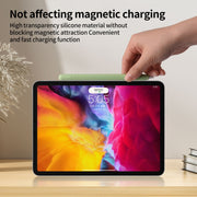 For Apple Pencil (USB-C) Solid Color Silicone Protective Case(Pink)