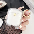 For AirPods 1 / 2 Magnetic Clear Armor TPU TWS Earphone Case(Tansparent) - For AirPods 1/2 by PMC Jewellery | Online Shopping South Africa | PMC Jewellery | Buy Now Pay Later Mobicred