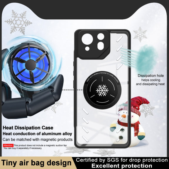 For Asus ROG Phone 8 / 8 Pro imak UX-9A Series Four-corner Airbag Shockproof Heat Dissipation Phone Case