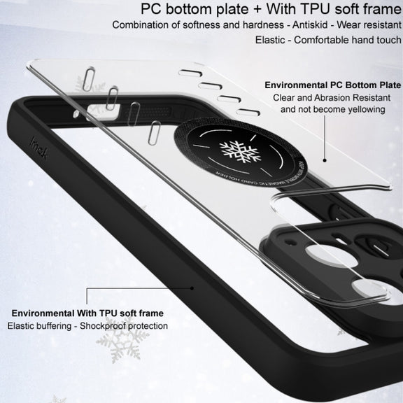 For Asus ROG Phone 8 / 8 Pro imak UX-9A Series Four-corner Airbag Shockproof Heat Dissipation Phone Case