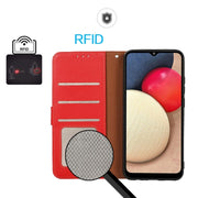 For Google Pixel 9 Pro KHAZNEH Litchi Texture Leather RFID Phone Case(Red)