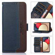 For Google Pixel 9 KHAZNEH Litchi Texture Leather RFID Phone Case(Blue)