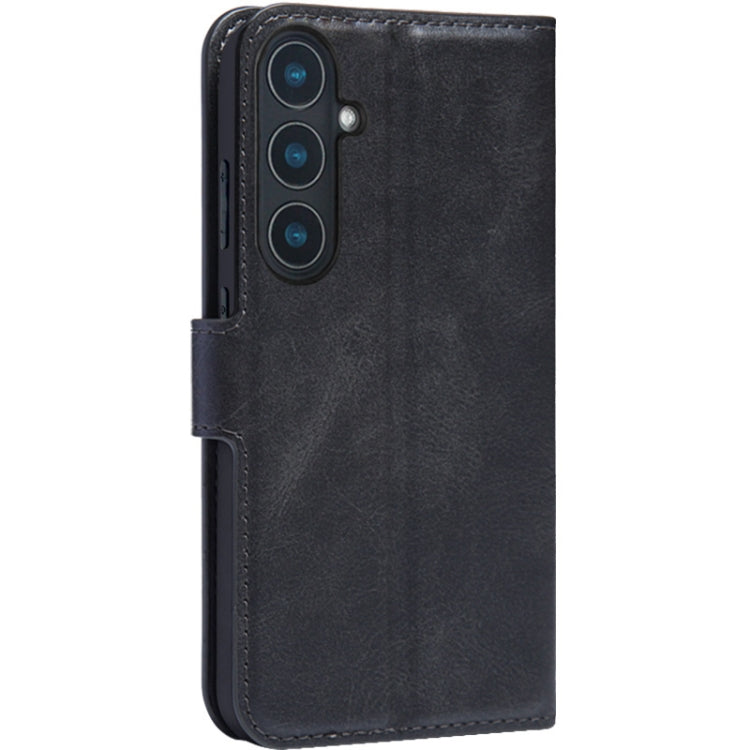 For Samsung Galaxy S24 5G IMAK Count Series Flip Leather Phone Case(Black)