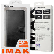 For Samsung Galaxy S24 5G IMAK Count Series Flip Leather Phone Case(Black)