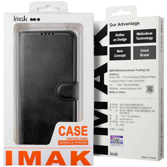 For Samsung Galaxy S24 5G IMAK Count Series Flip Leather Phone Case(Black)