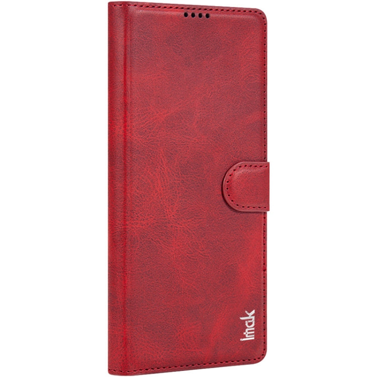 For Samsung Galaxy S24 Ultra 5G IMAK Count Series Flip Leather Phone Case(Red) - free shipping - PMC Jewellery - Order now!