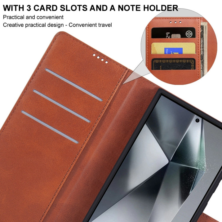 For Samsung Galaxy S24 Ultra 5G IMAK Count Series Flip Leather Phone Case(Red) - free shipping - PMC Jewellery - Order now!