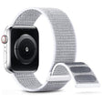 For Apple Watch Series 3 42mm Dual Hook and Loop Nylon Watch Band(Seashell) - Watch Bands by PMC TechLife | Online Shopping South Africa | PMC TechLife