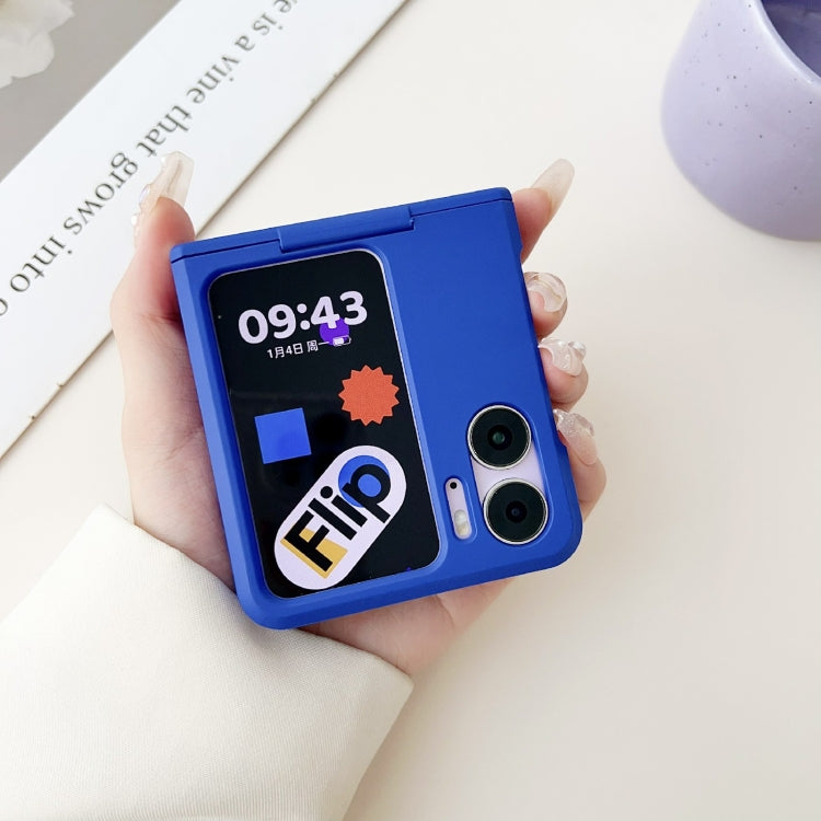 For OPPO Find N2 Flip Skin Feel PC Full Coverage Shockproof Phone Case(Rose Red) - Find N2 Flip Cases by PMC TechLife | Online Shopping South Africa | PMC TechLife