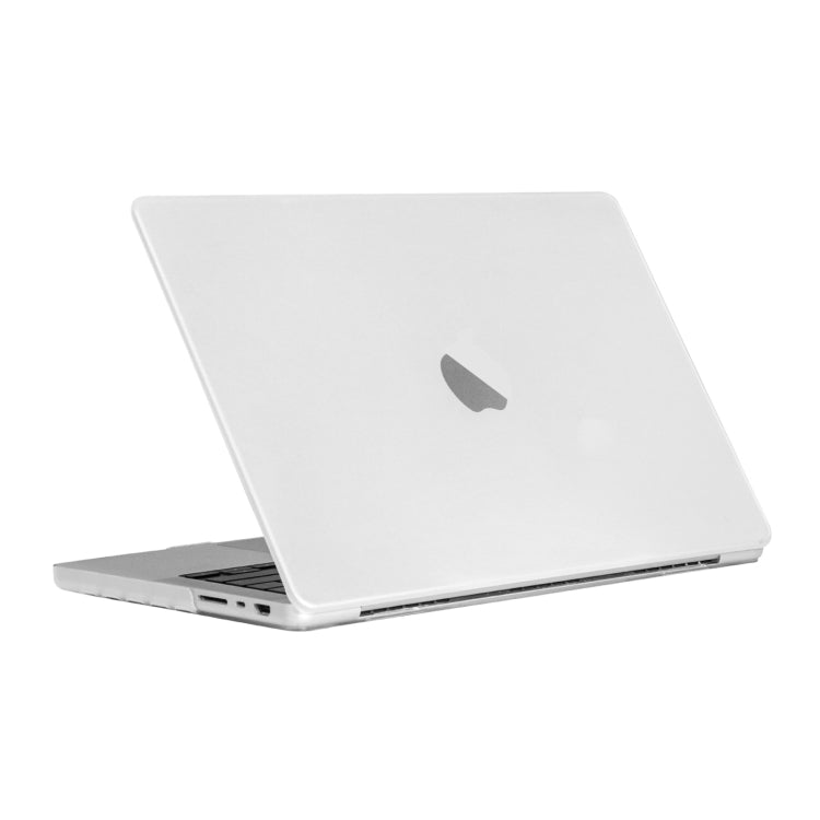 For MacBook Air 13.6 M2 A2681 / M3 A3113 Crystalline Matte Hardshell Laptop Protective Case(Transparent) - MacBook Air Cases by PMC Jewellery | Online Shopping South Africa | PMC Jewellery | Buy Now Pay Later Mobicred