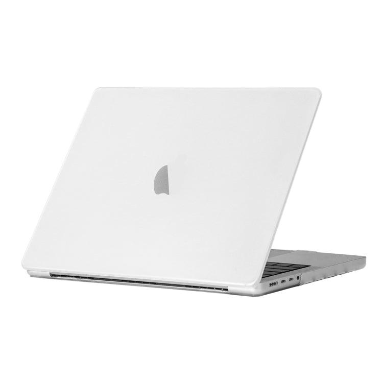 For MacBook Air 15.3 2025 / 2024 / 2023 Crystalline Matte Hardshell Laptop Protective Case(Transparent) - MacBook Air Cases by PMC Jewellery | Online Shopping South Africa | PMC Jewellery | Buy Now Pay Later Mobicred