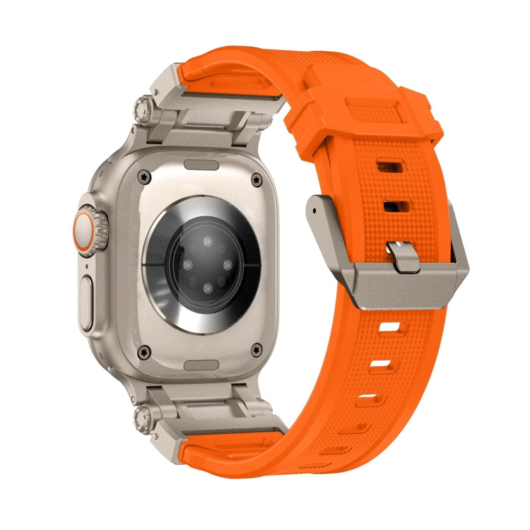 For Apple Watch Series 5 44mm Explorer TPU Watch Band(Titanium Orange) - free shipping - PMC TechLife - Order now!