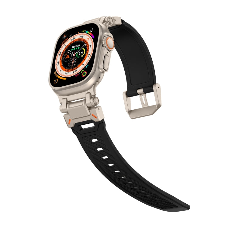 For Apple Watch Series 2 42mm Explorer TPU Watch Band(Titanium Black) - free shipping - PMC TechLife - Order now!