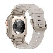 For Apple Watch Series 2 42mm Explorer TPU Watch Band(Titanium Starlight)
