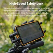 Ulefone Armor Mount Pro AM02 Universal Bicycle Handle Phone Holder(Black)
