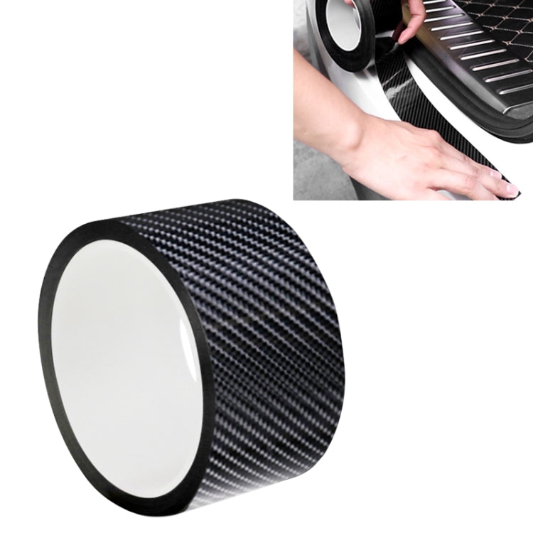 Universal Car Carbon Fiber Door Anti-collision Strip Protection Guards Trims Stickers Tape, Size:5cm x 10m - Anti Collision Sticker by PMc TechLife | Online Shopping South Africa | PMc TechLife | Buy Now Pay Later Mobicred