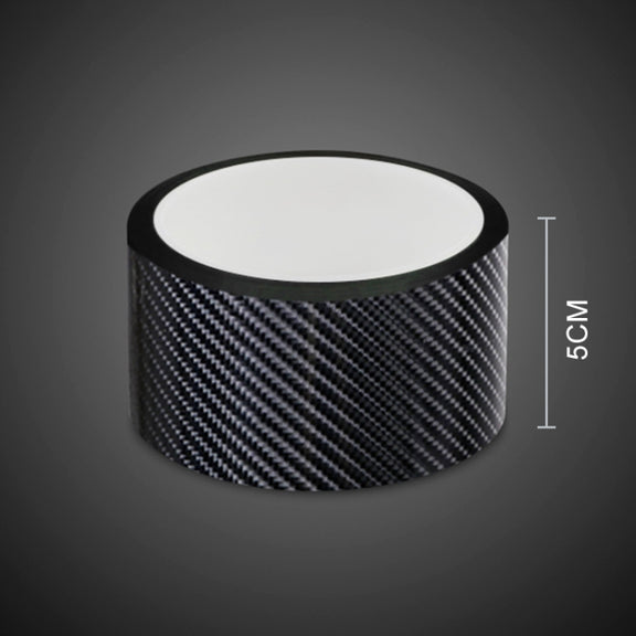 Universal Car Carbon Fiber Door Anti-collision Strip Protection Guards Trims Stickers Tape, Size:5cm x 10m