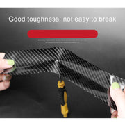 Universal Car Carbon Fiber Door Anti-collision Strip Protection Guards Trims Stickers Tape, Size:10cm x 10m