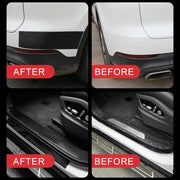 Universal Car Carbon Fiber Door Anti-collision Strip Protection Guards Trims Stickers Tape, Size:10cm x 10m