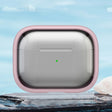 For AirPods Pro 1 TPU Hybrid PC Case with Holder(Pink) - For AirPods Pro by PMC Jewellery | Online Shopping South Africa | PMC Jewellery | Buy Now Pay Later Mobicred
