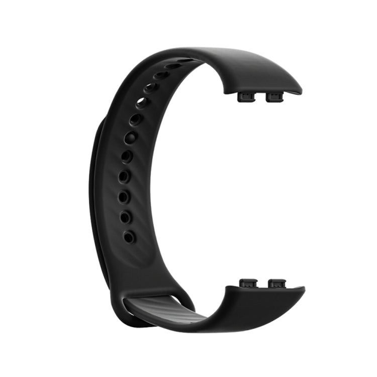 For Honor Band 9 Black Buckle TPU Watch Band(Black) - Watch Bands by PMC TechLife | Online Shopping South Africa | PMC TechLife