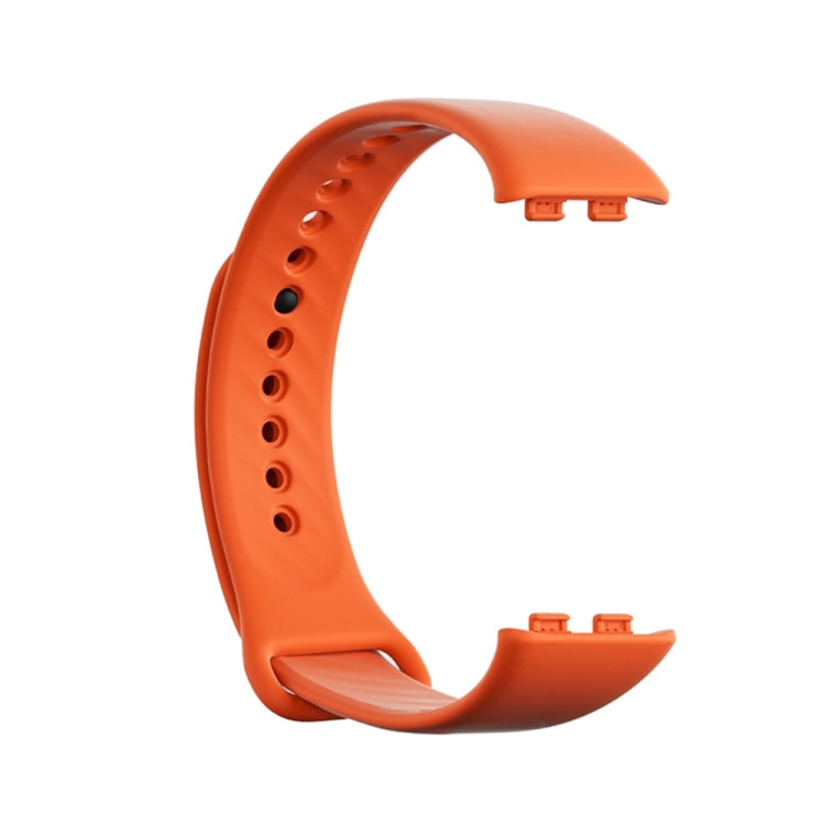 For Honor Band 9 Black Buckle TPU Watch Band(Orange) - Watch Bands by PMC TechLife | Online Shopping South Africa | PMC TechLife