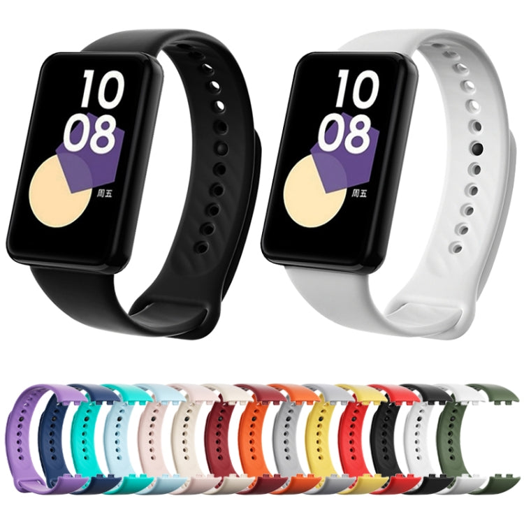For Honor Band 9 Black Buckle TPU Watch Band(Grey)