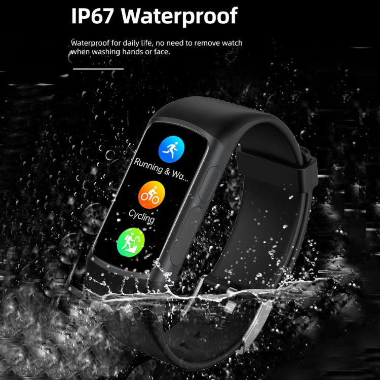 Spovan H7 BT5.3 IP67 1.47 inch Smart Sport Watch, Support Bluetooth Call / Sleep / Blood Oxygen / Heart Rate / Blood Pressure Health Monitor(Black) - free shipping - PMC TechLife - Order now!