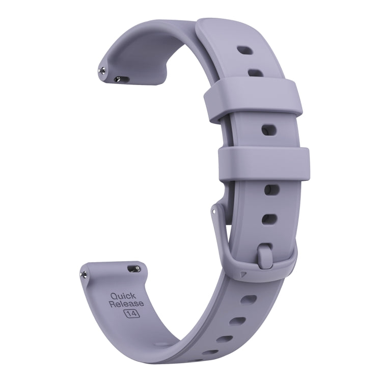 For Garmin Lily 2 Silicone Watch Band Wristband(Roland Purple)