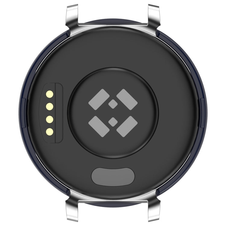 For Garmin Lily 2 PC + Tempered Film Integrated Watch Protective Case(Ink Blue)